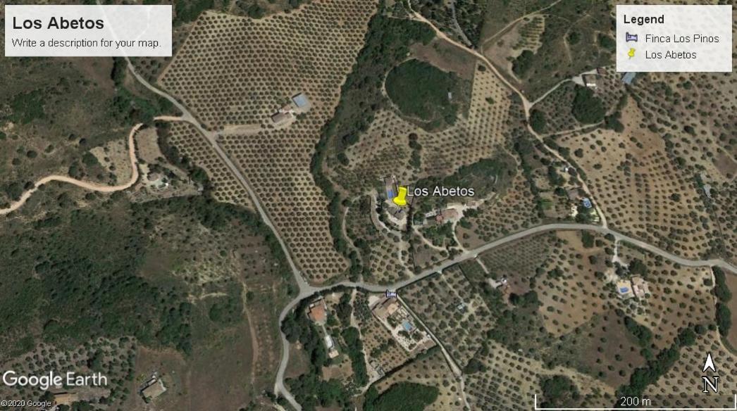 Вилла Finca Los Abetos Villanueva del Rosario Экстерьер фото
